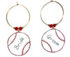 base ball wedding charm
